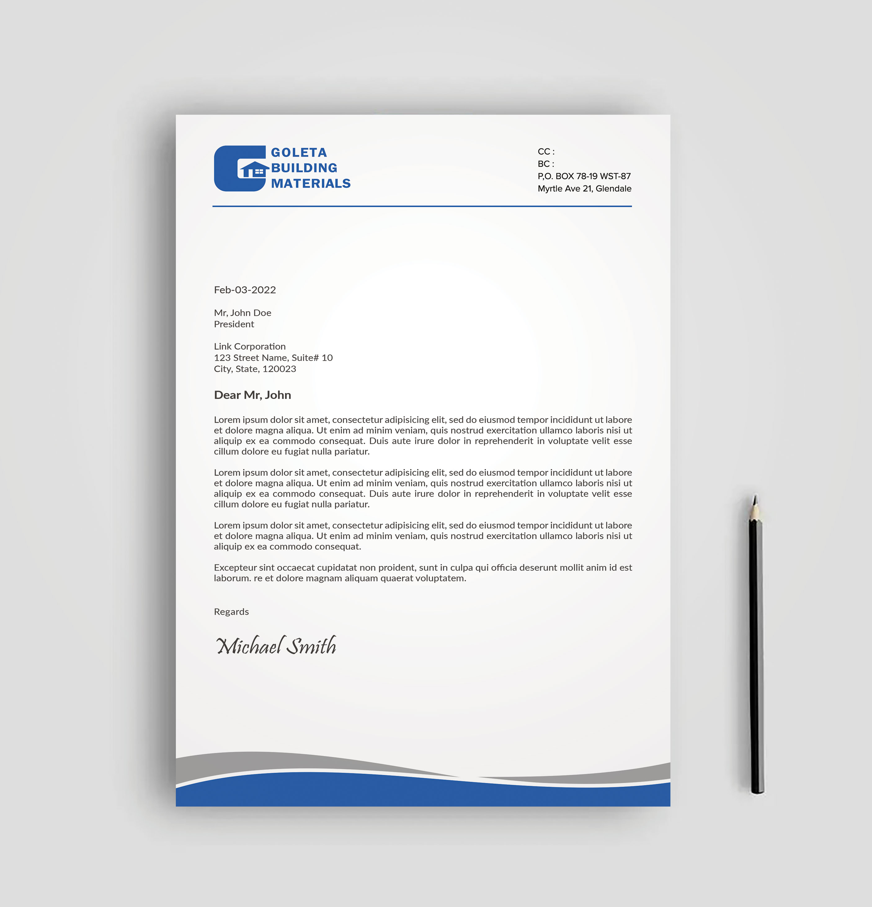 Stationery Design by sadikul islam for this project | Design #34823712