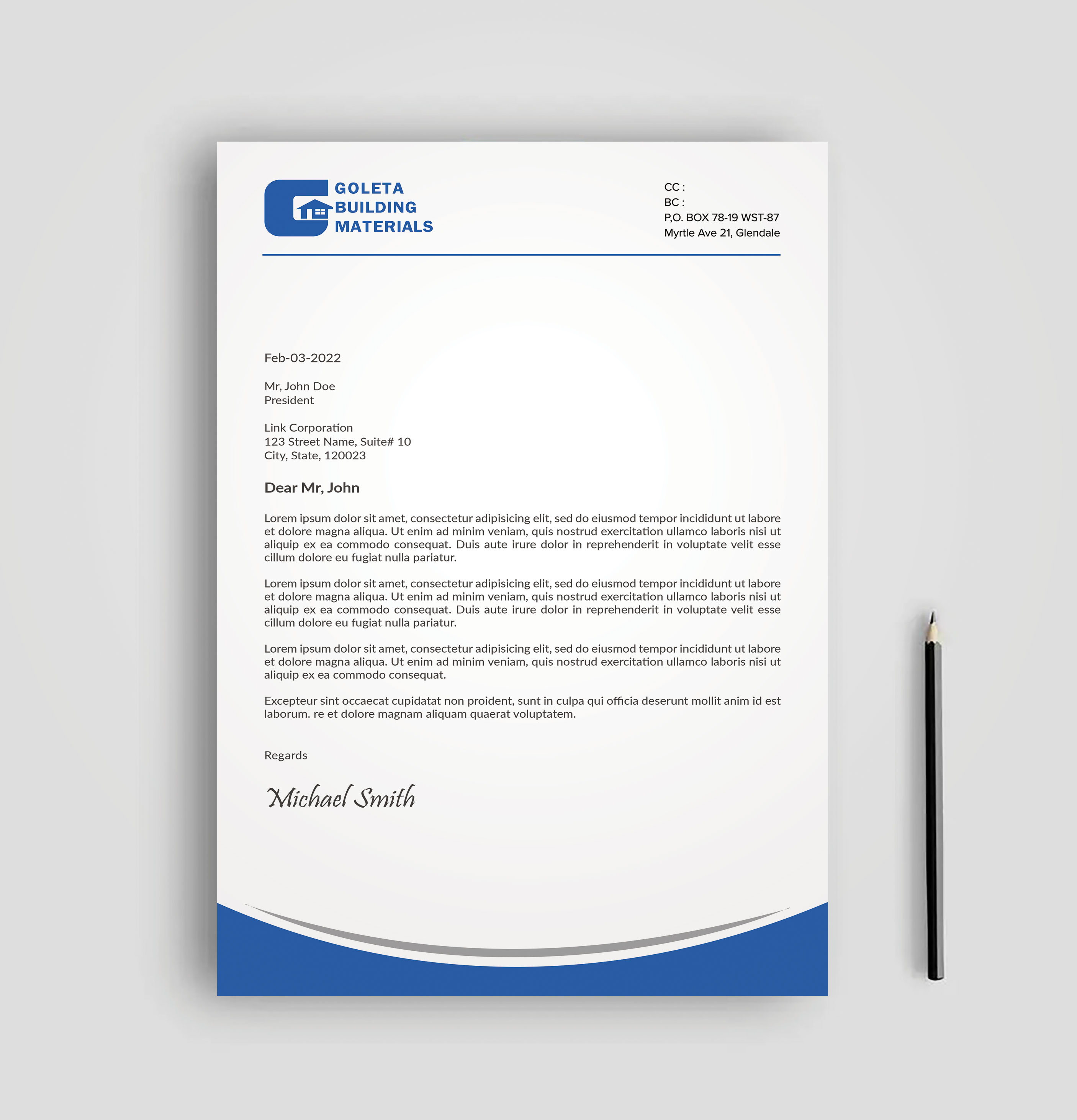 Stationery Design by sadikul islam for this project | Design #34823775
