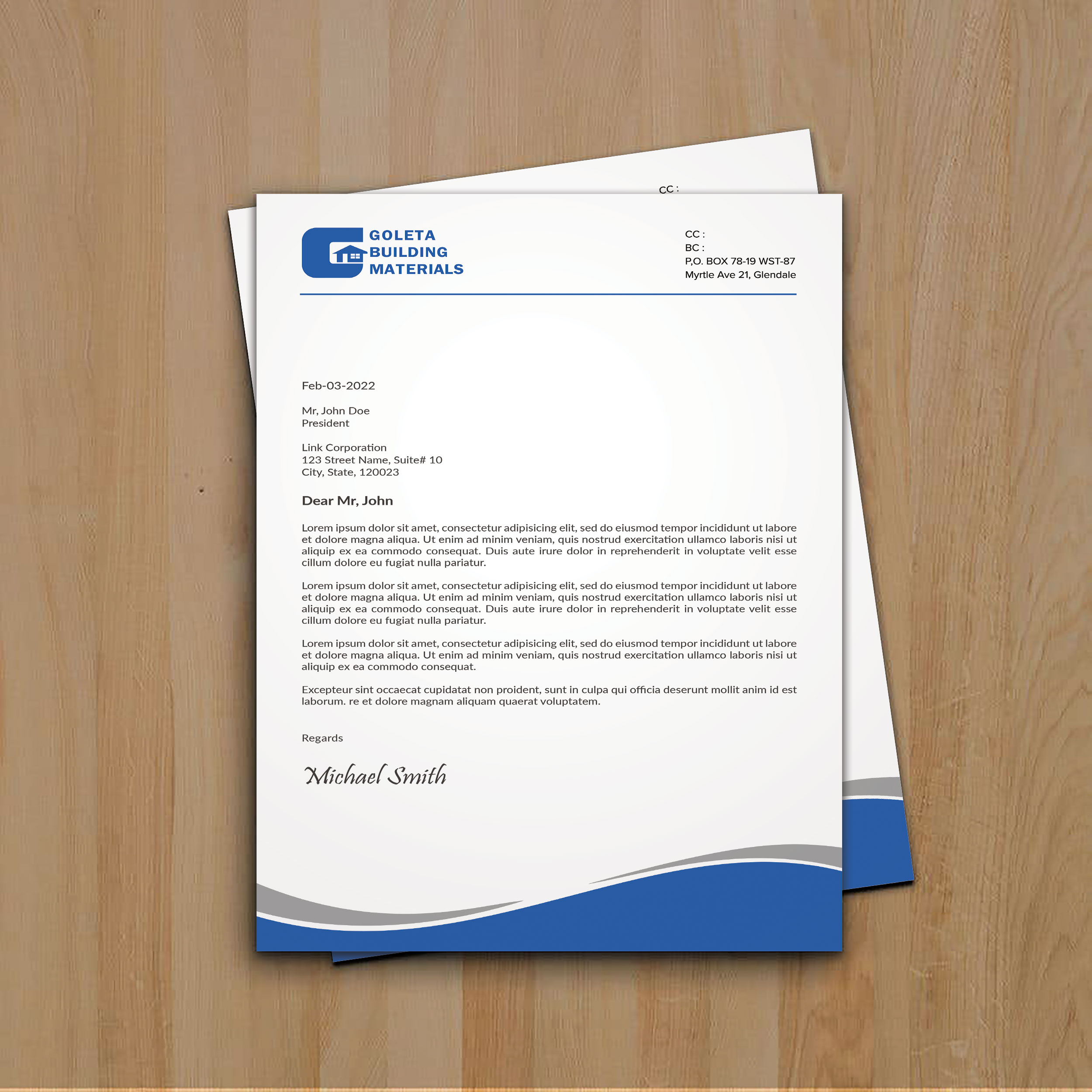 Stationery Design by sadikul islam for this project | Design #34823776