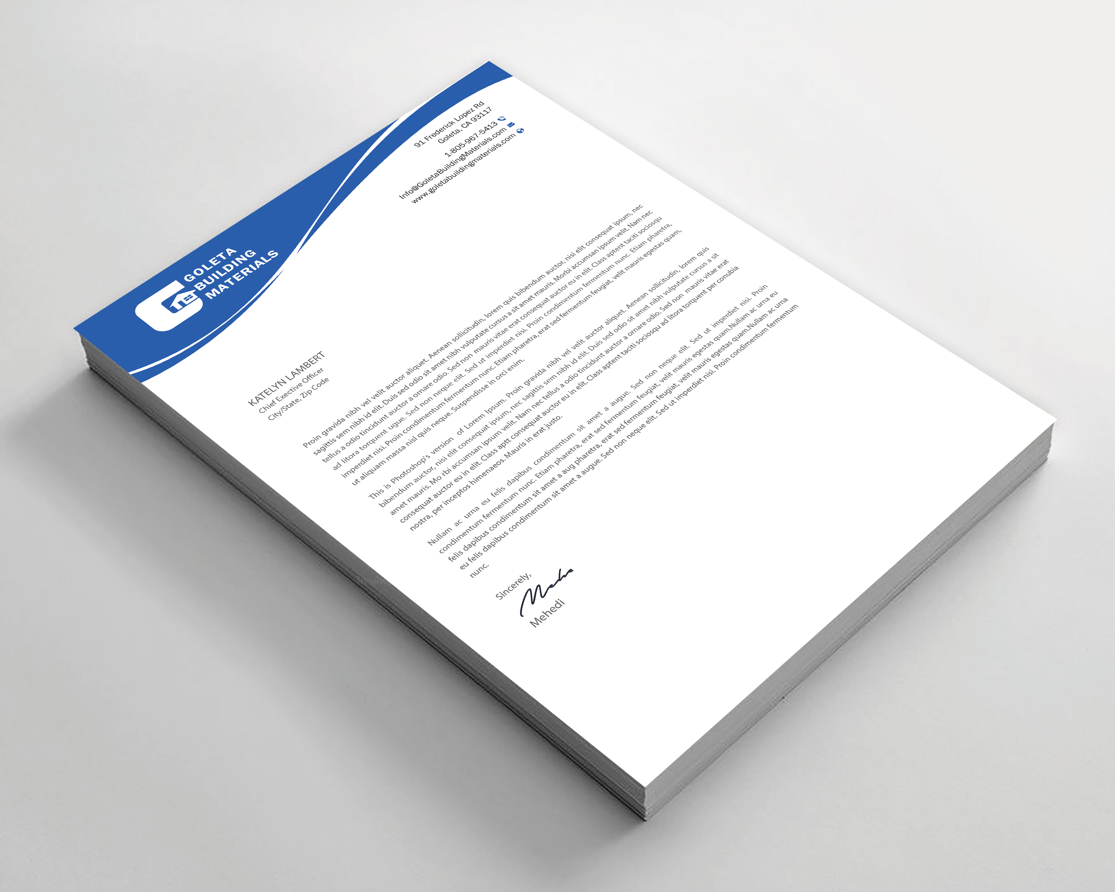 Stationery Design by Expert Bappy for this project | Design #34810008