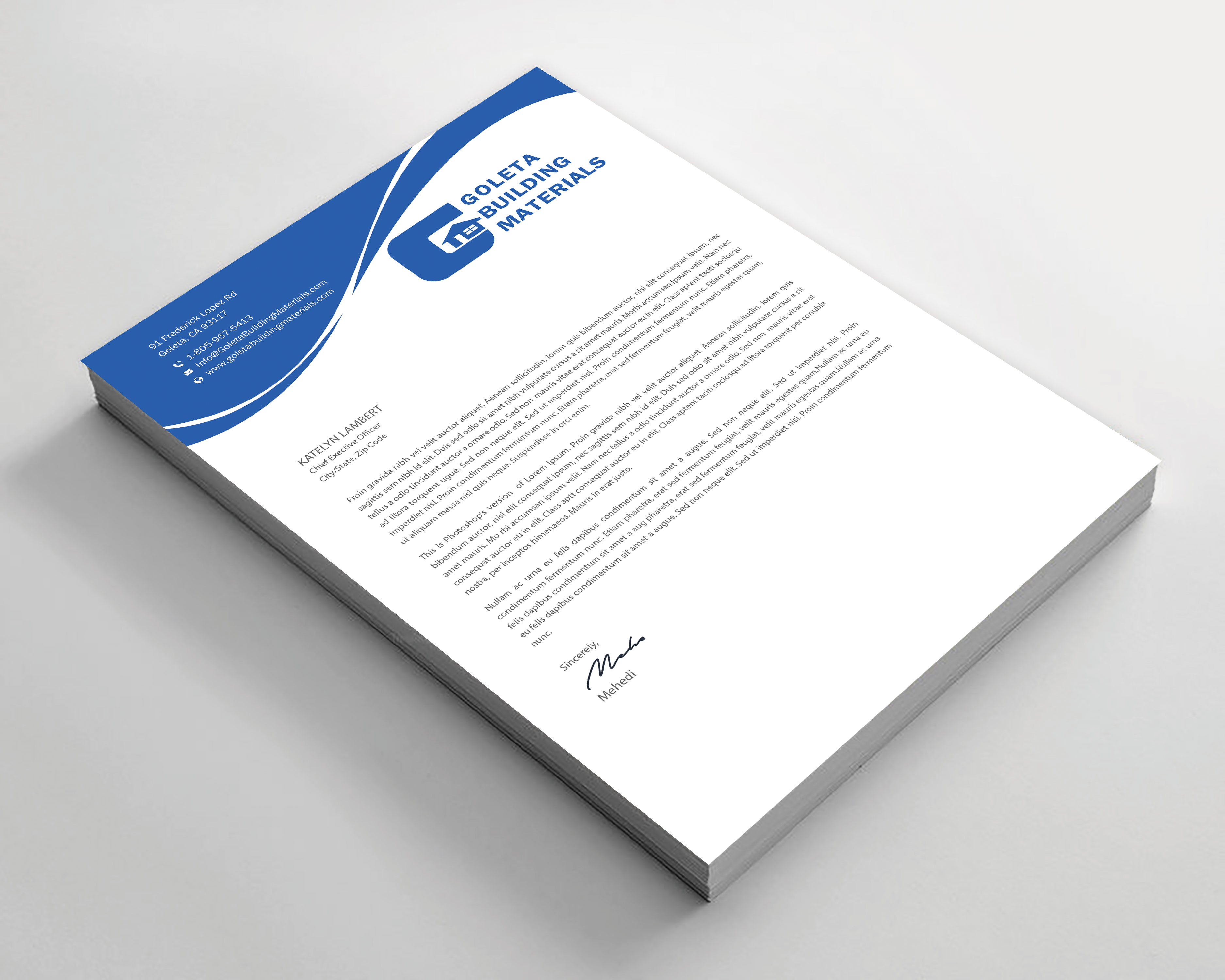 Stationery Design by Expert Bappy for this project | Design #34810041