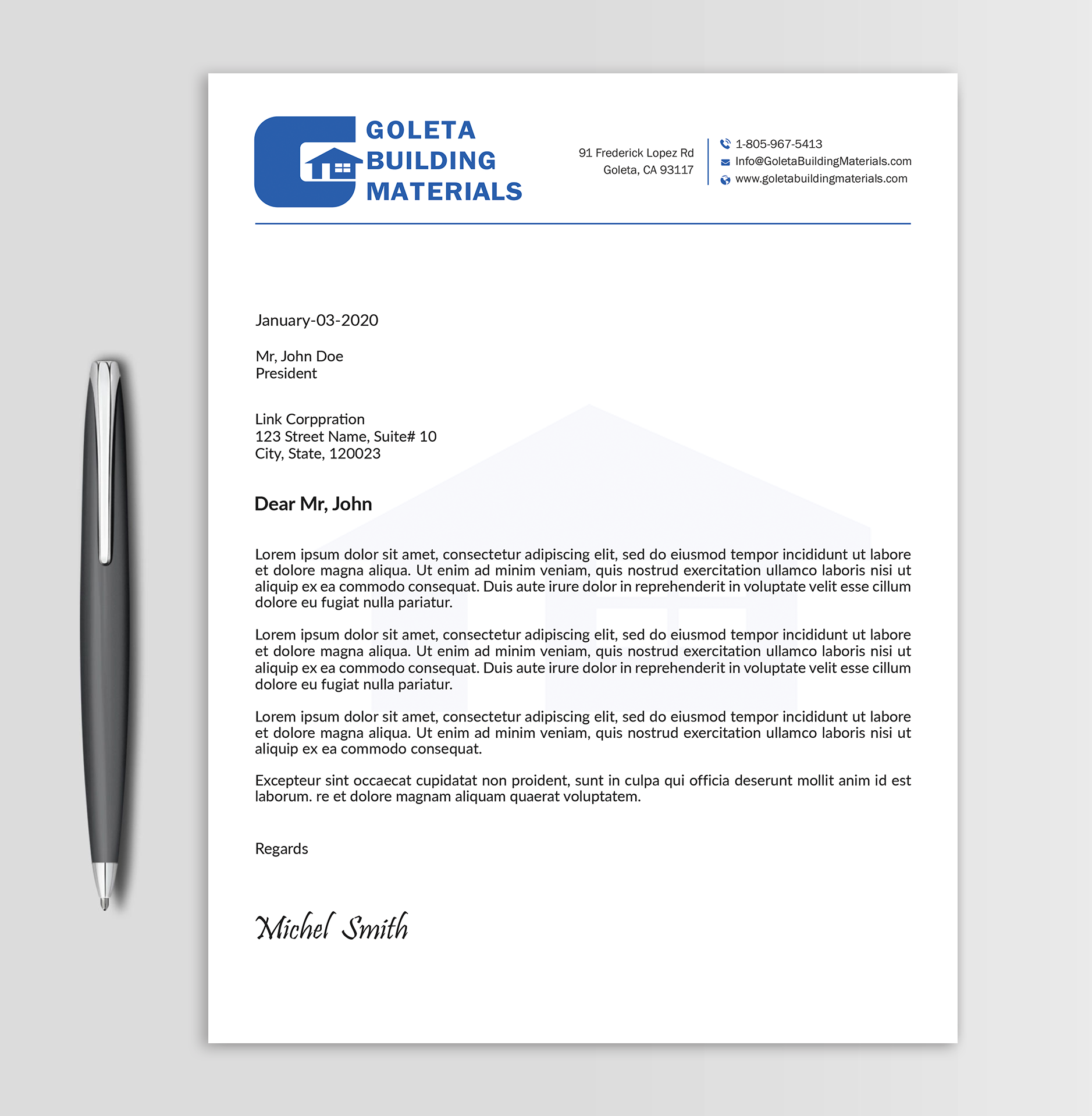 Stationery Design by Expert Bappy for this project | Design #34810107