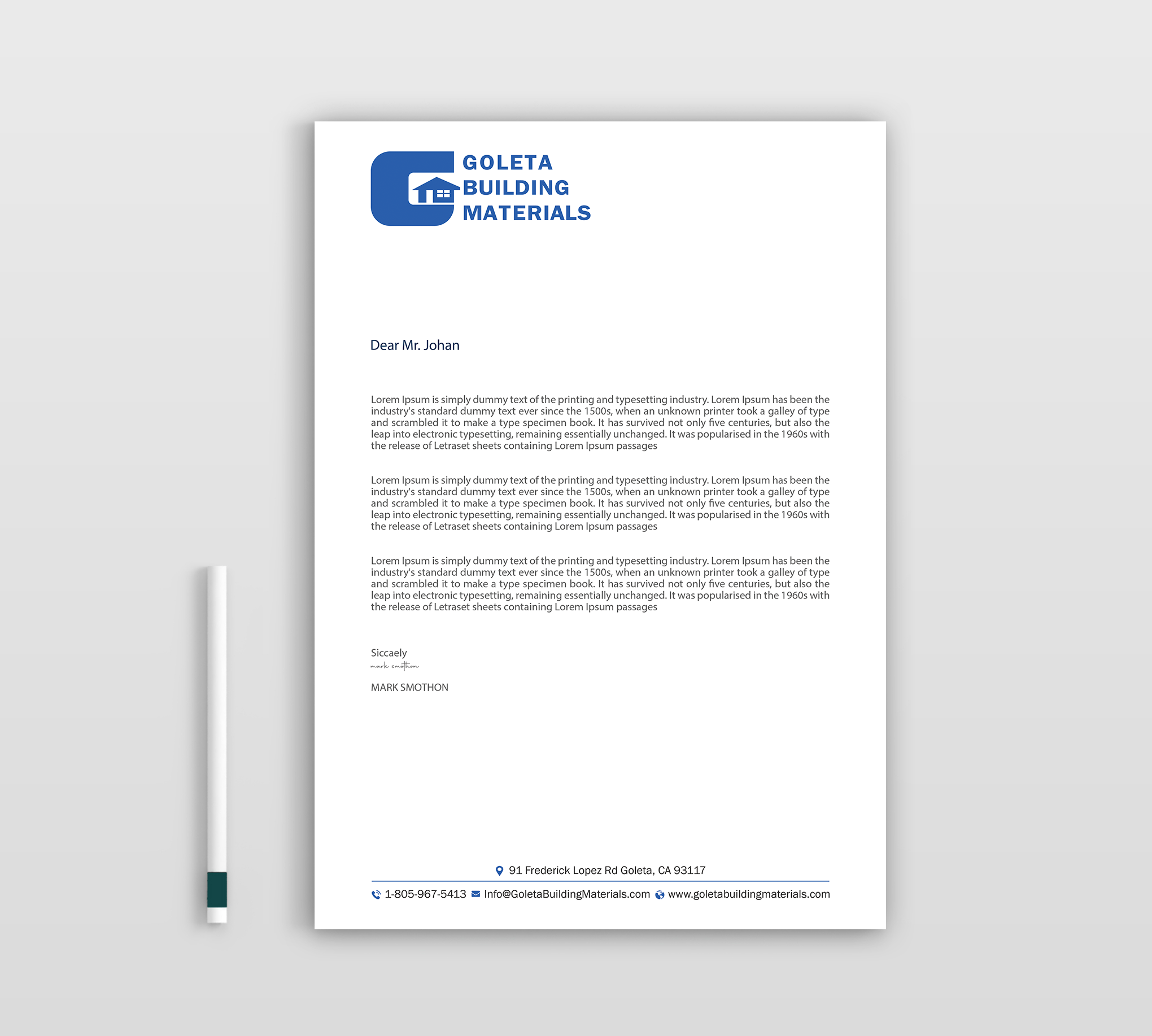 Stationery Design by Expert Bappy for this project | Design #34810685