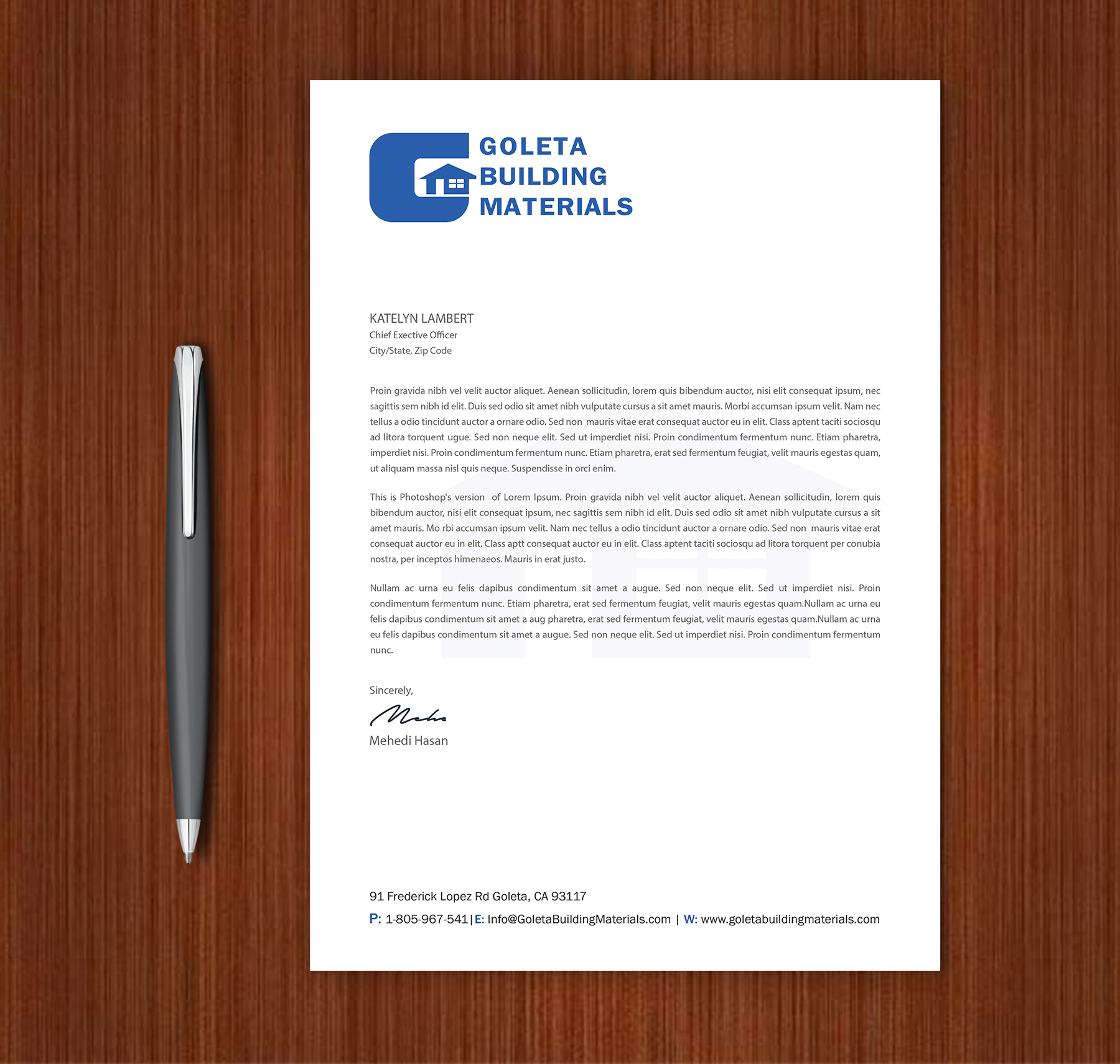 Stationery Design by Expert Bappy for this project | Design #34812670