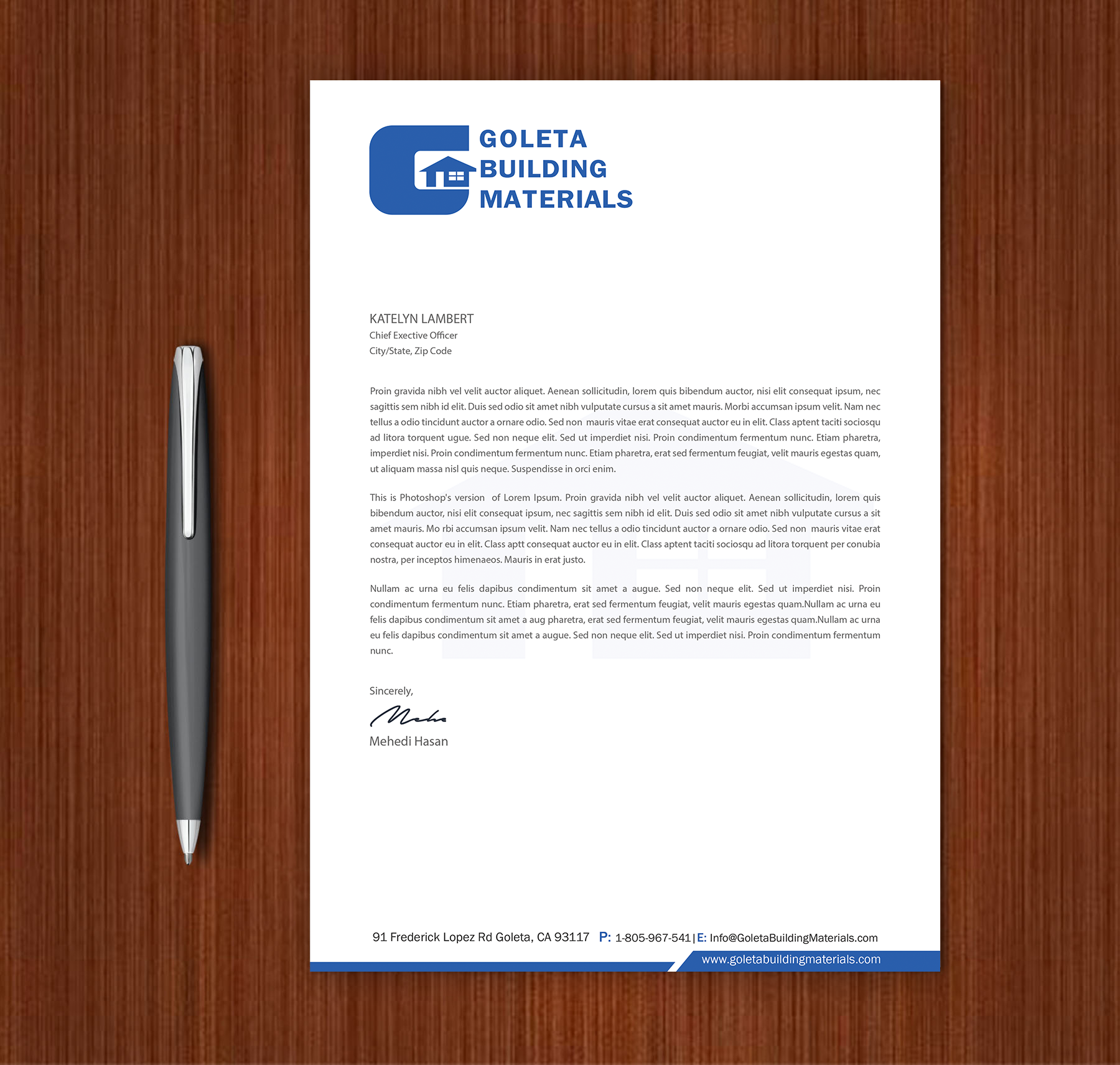 Stationery Design by Expert Bappy for this project | Design #34812919