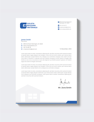 Stationery Design by artbitin for this project | Design: #34805473