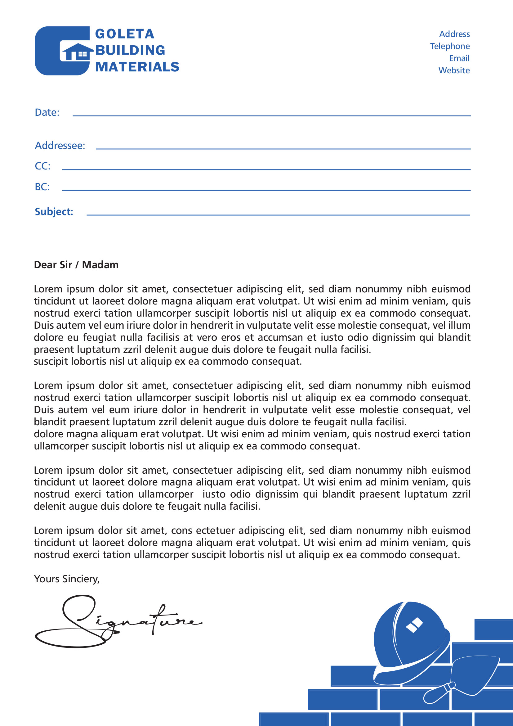 Stationery Design by Creative D2024 for this project | Design #34815384