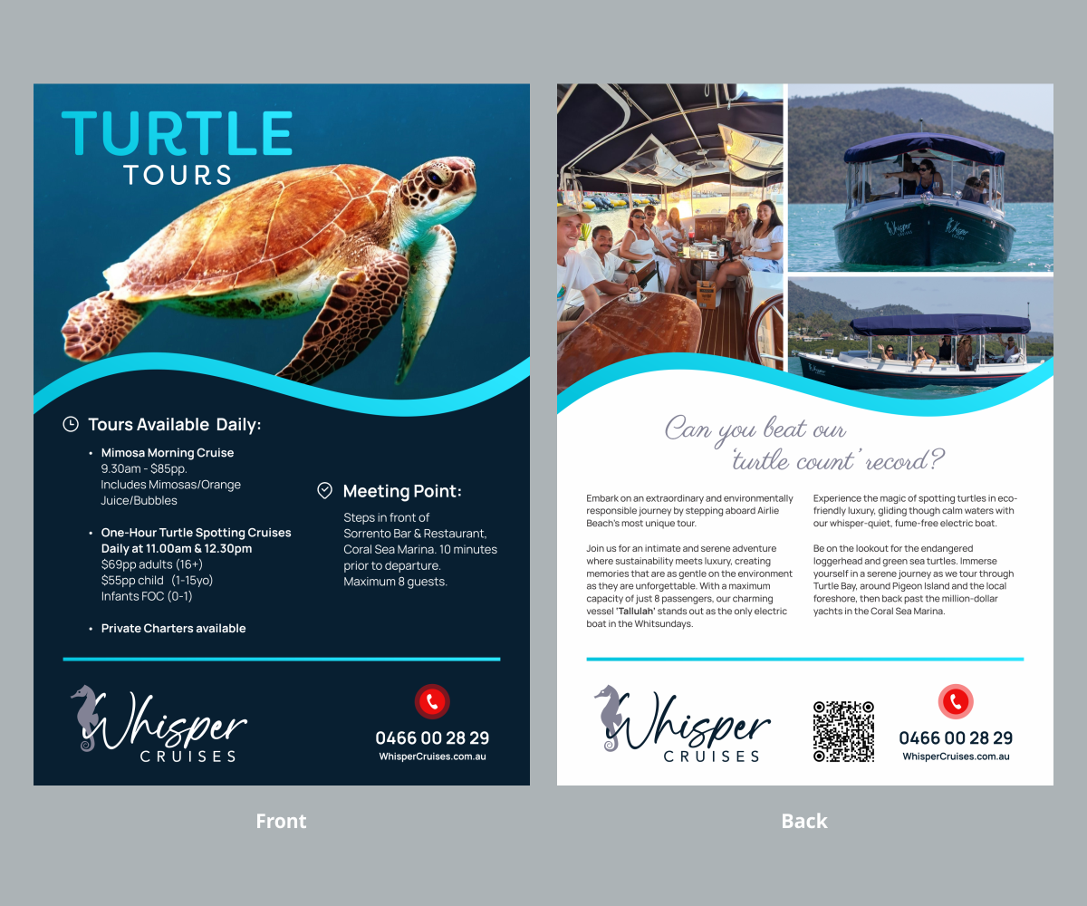 Design Graphique par Tyo pour Whisper Cruises | Design #34818740