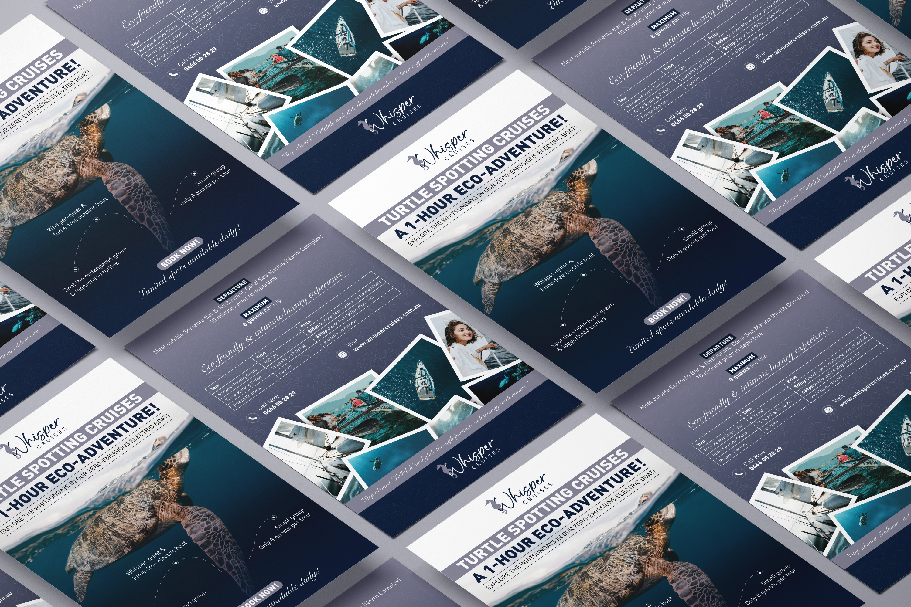 Diseño Gráfico por Designed by MS para Whisper Cruises | Diseño #34829553