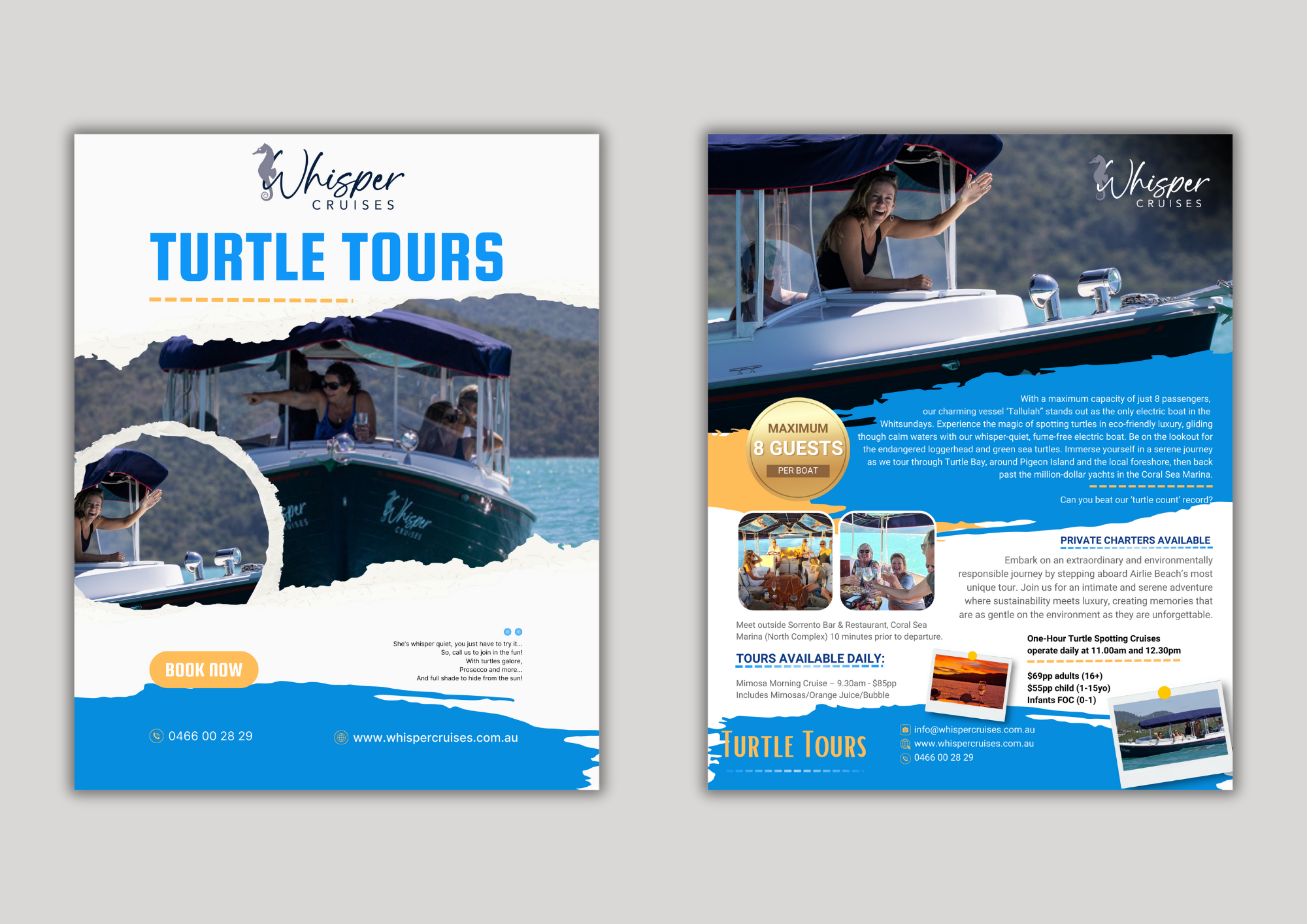Graphic Design by Custom A for Whisper Cruises | Design #34836851