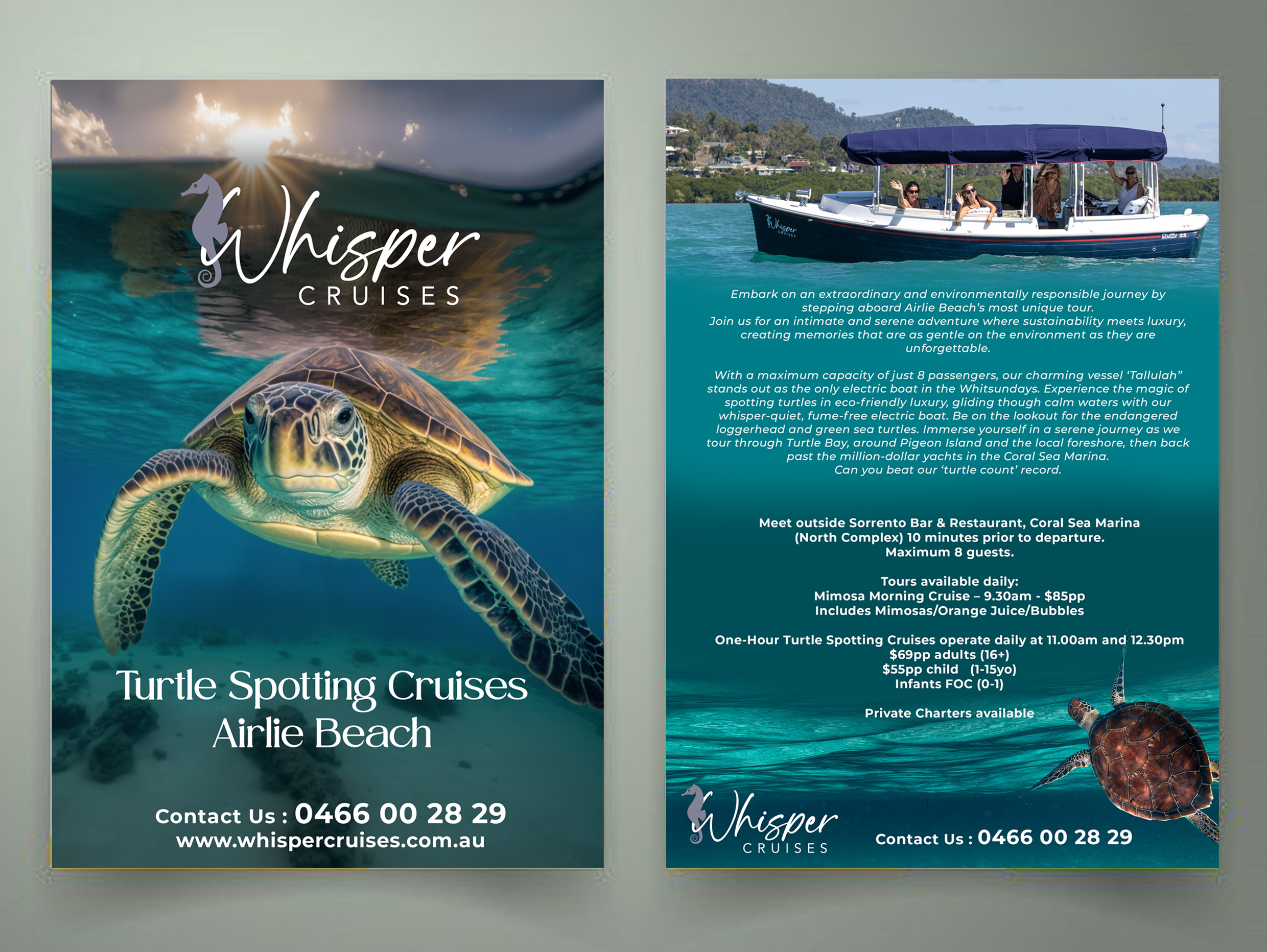 Graphic Design by ordelya.nicole for Whisper Cruises | Design #34828353