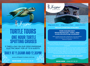 Graphic Design by James for Whisper Cruises | Design: #34806752