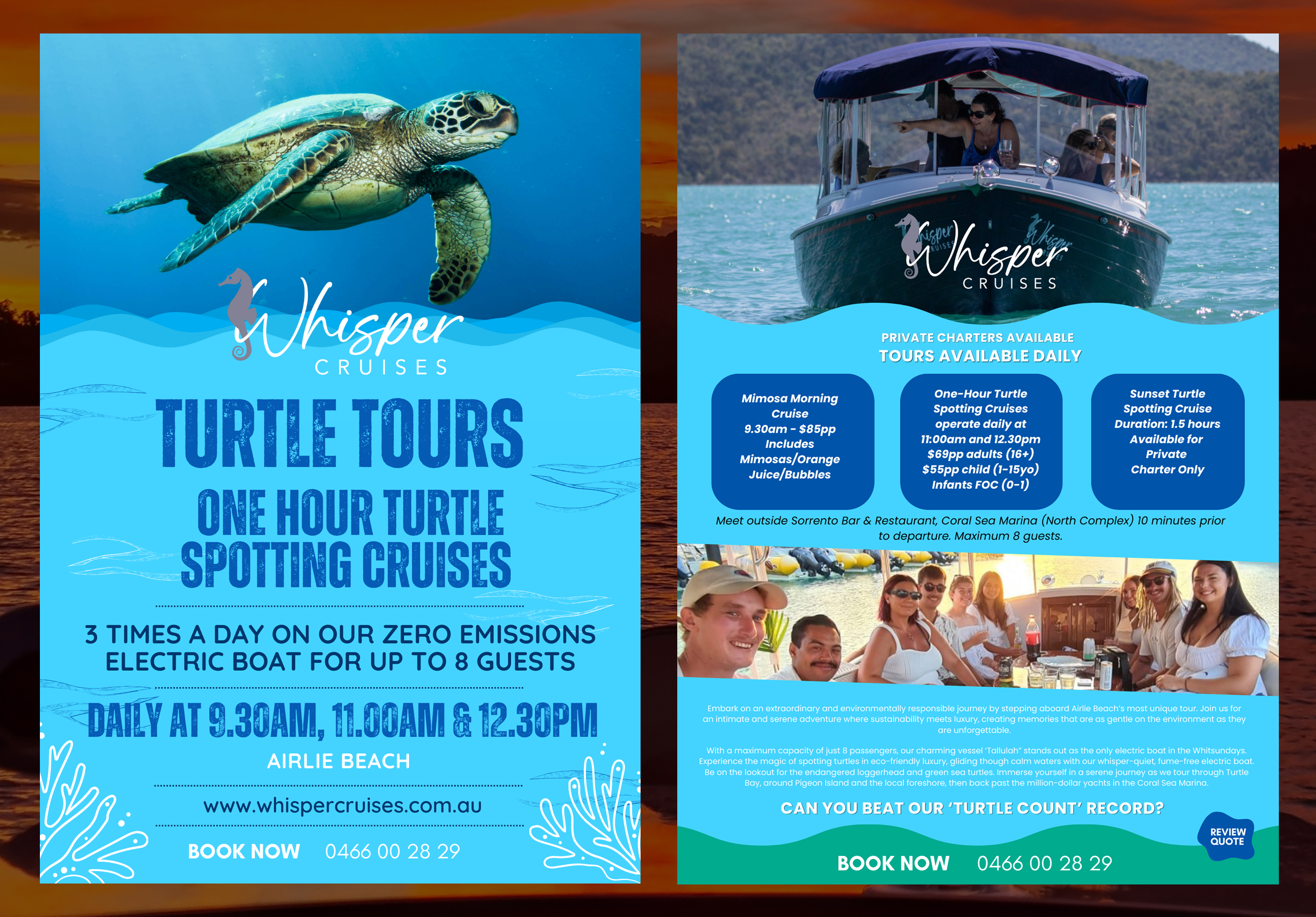 Graphic Design by James for Whisper Cruises | Design #34834732