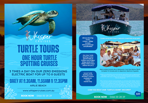 Graphic Design by James for Whisper Cruises | Design: #34834737