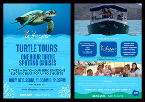 Graphic Design by James for Whisper Cruises | Design: #34841127