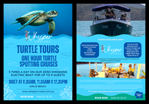 Diseño Gráfico por James para Whisper Cruises | Diseño: #34841599