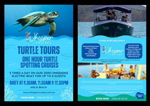Diseño Gráfico por James para Whisper Cruises | Diseño: #34850641