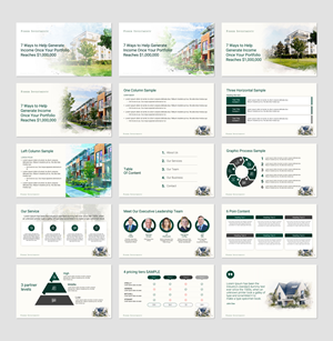PowerPoint Design by Flatmilter for this project | Design: #34847468