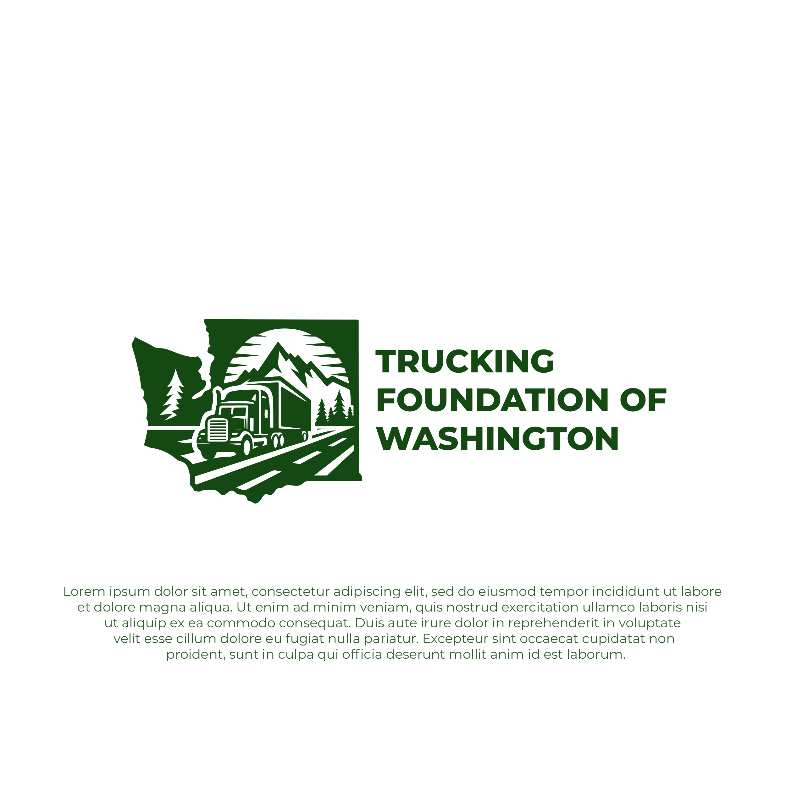 Design de Logo par Jelena B pour Washington Trucking Associations | Design #34809168