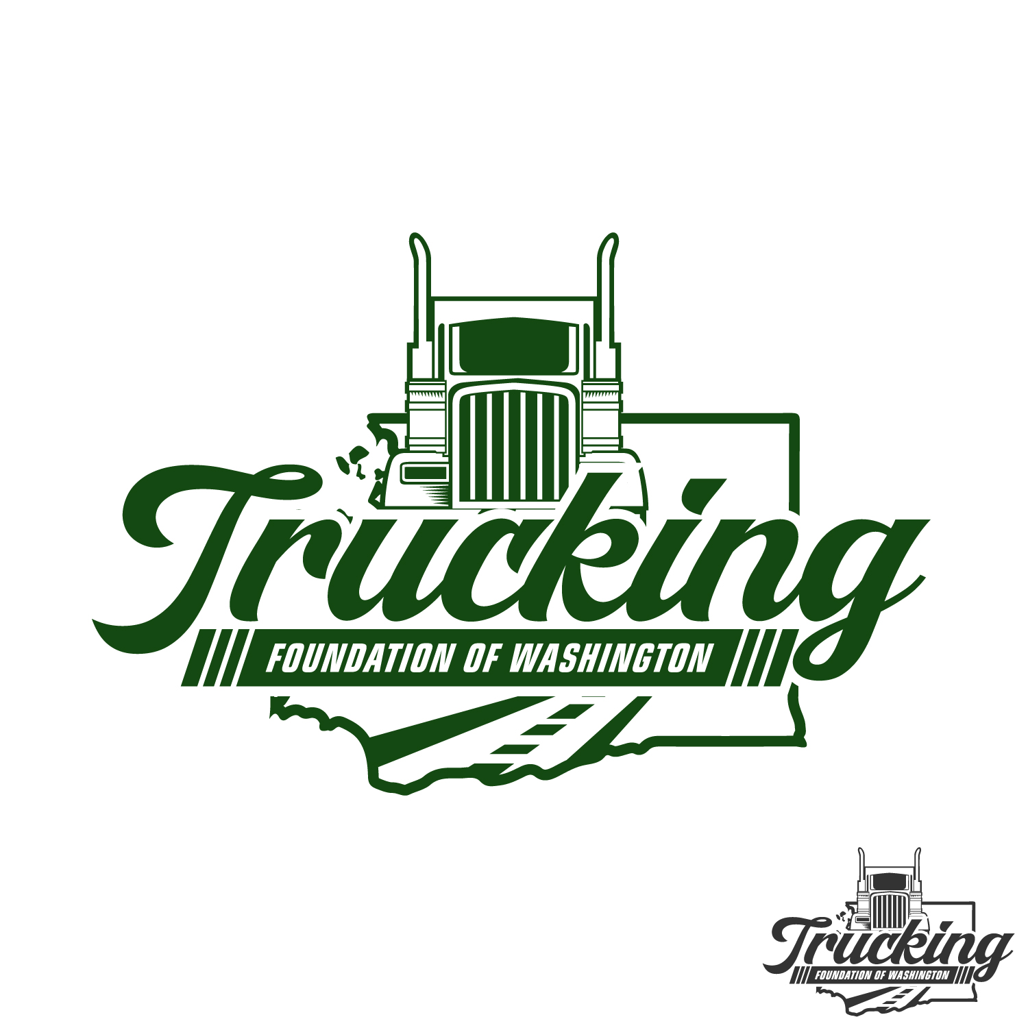 Logo Design by Suvendu.S for Washington Trucking Associations | Design #34853896
