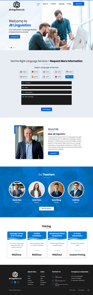 Web Design by pb for this project | Design #34830591