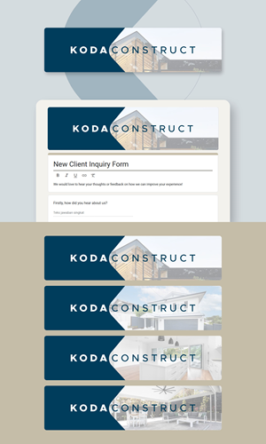 Diseño Gráfico por fian beesignar para Koda Construct | Diseño #34829266
