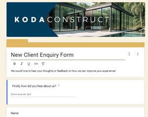 Diseño Gráfico por erikdesign para Koda Construct | Diseño: #34823913