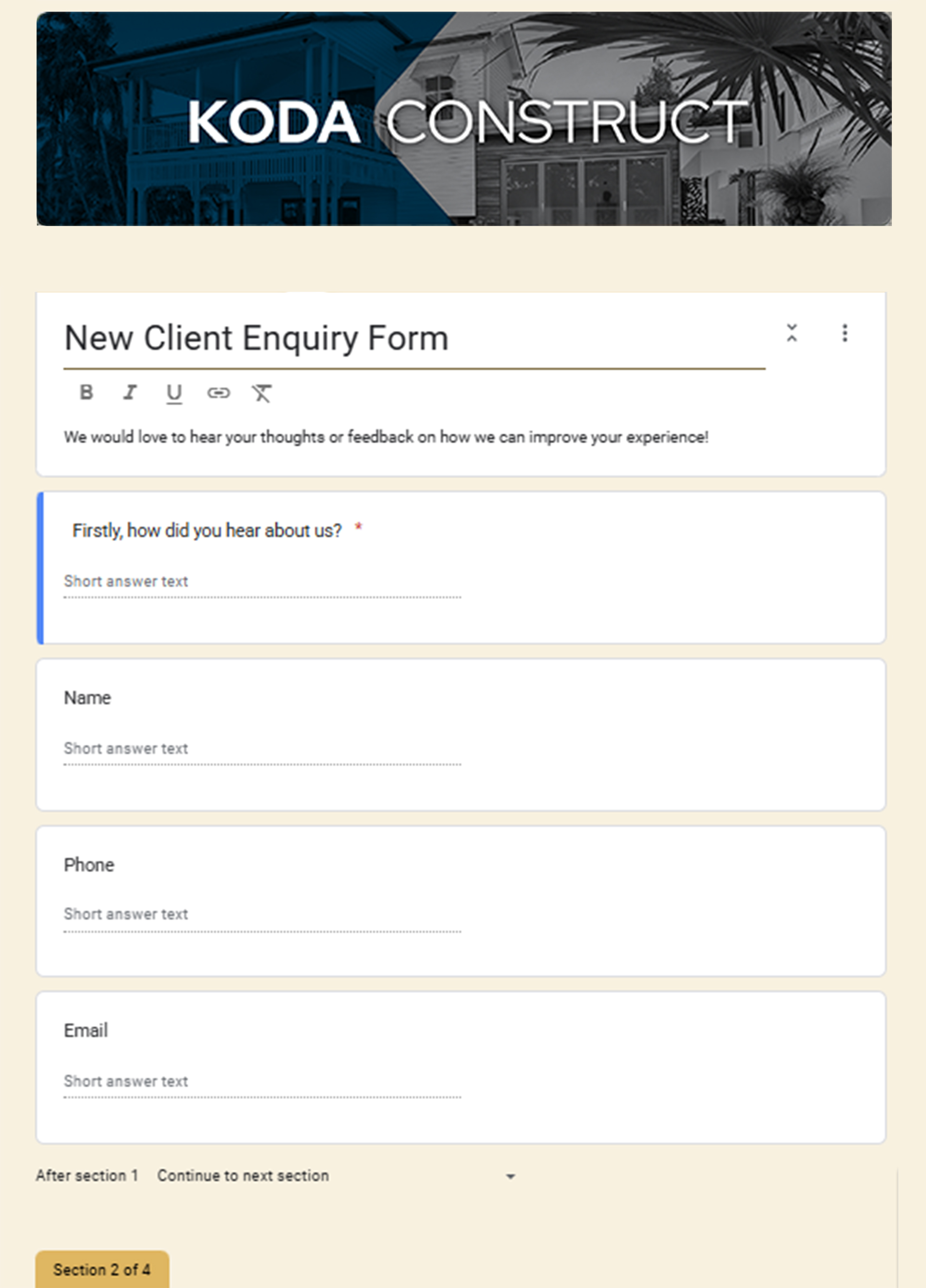 Graphic Design by Dzhafir for Koda Construct | Design #34813019