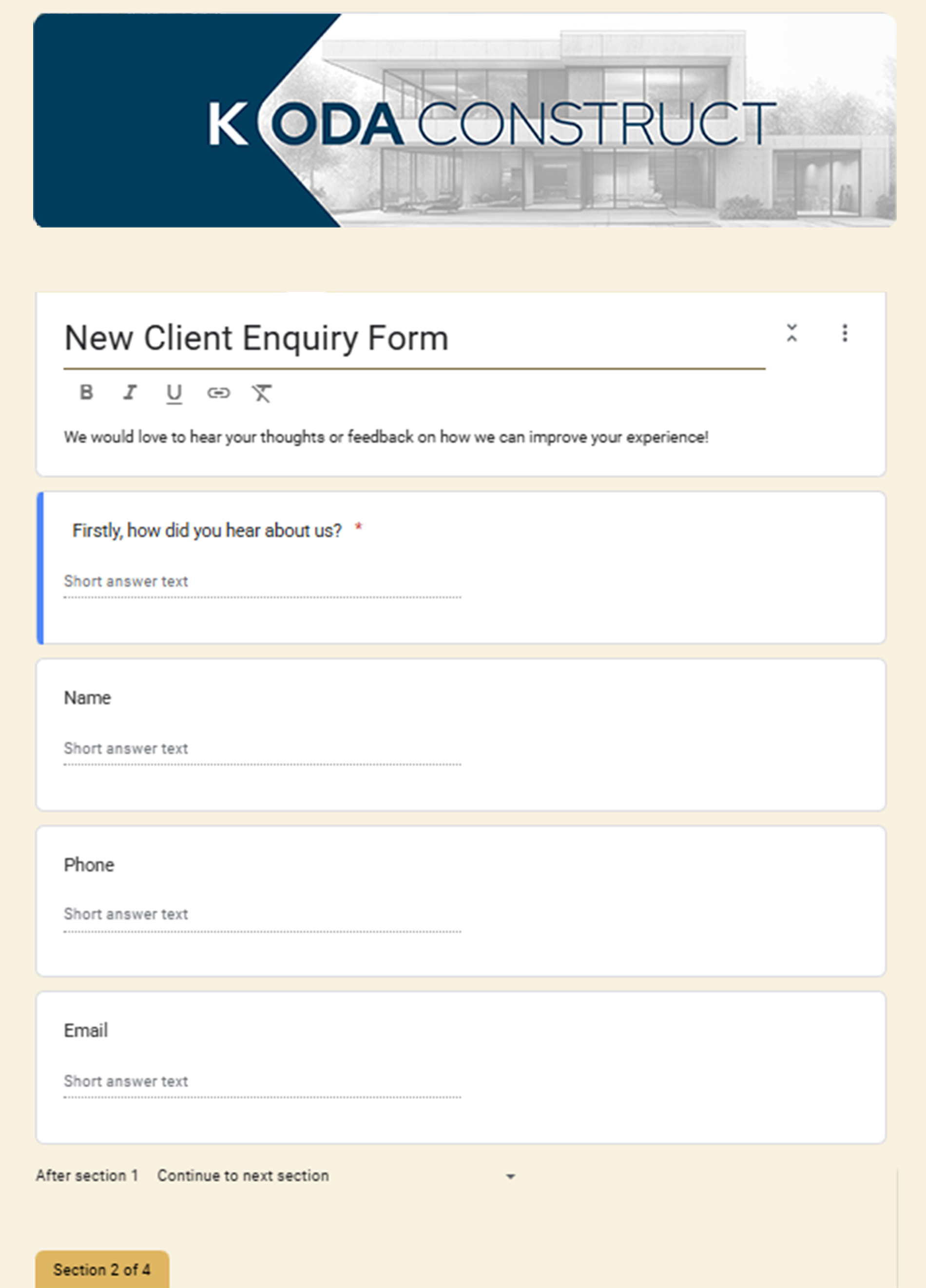 Graphic Design by Dzhafir for Koda Construct | Design #34813020