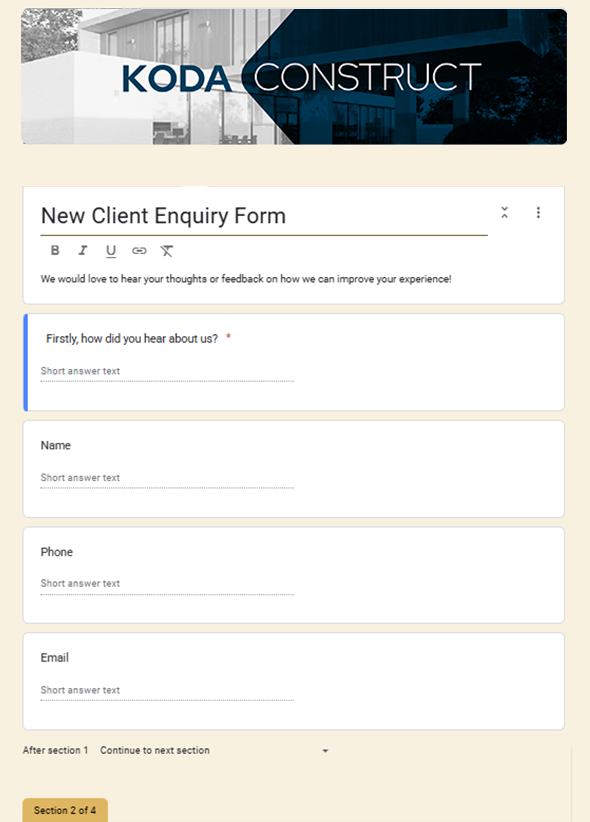 Graphic Design by Dzhafir for Koda Construct | Design #34813021