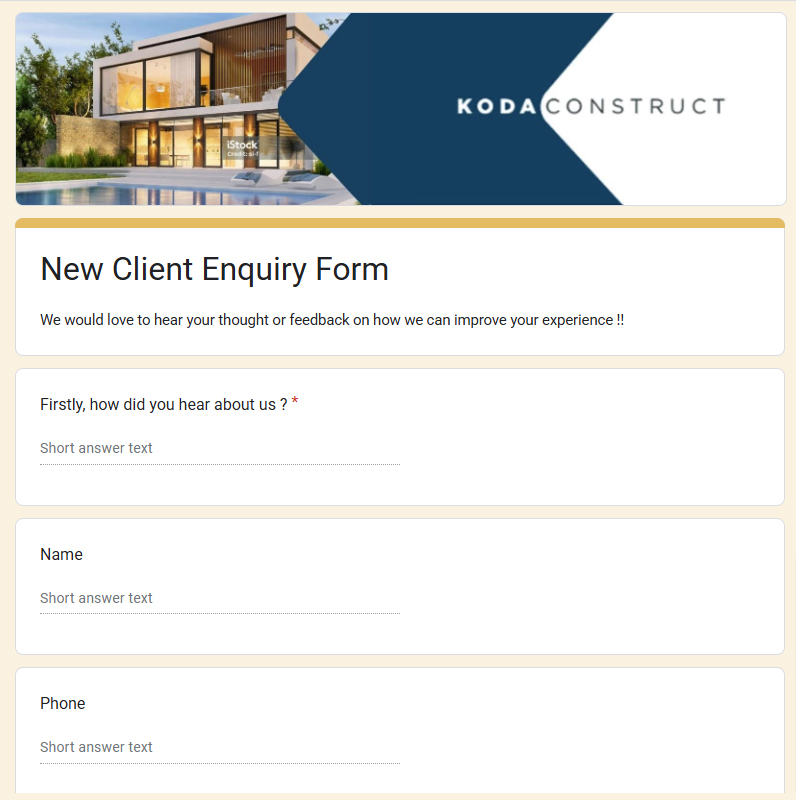 Graphic Design by Rozii for Koda Construct | Design #34813732