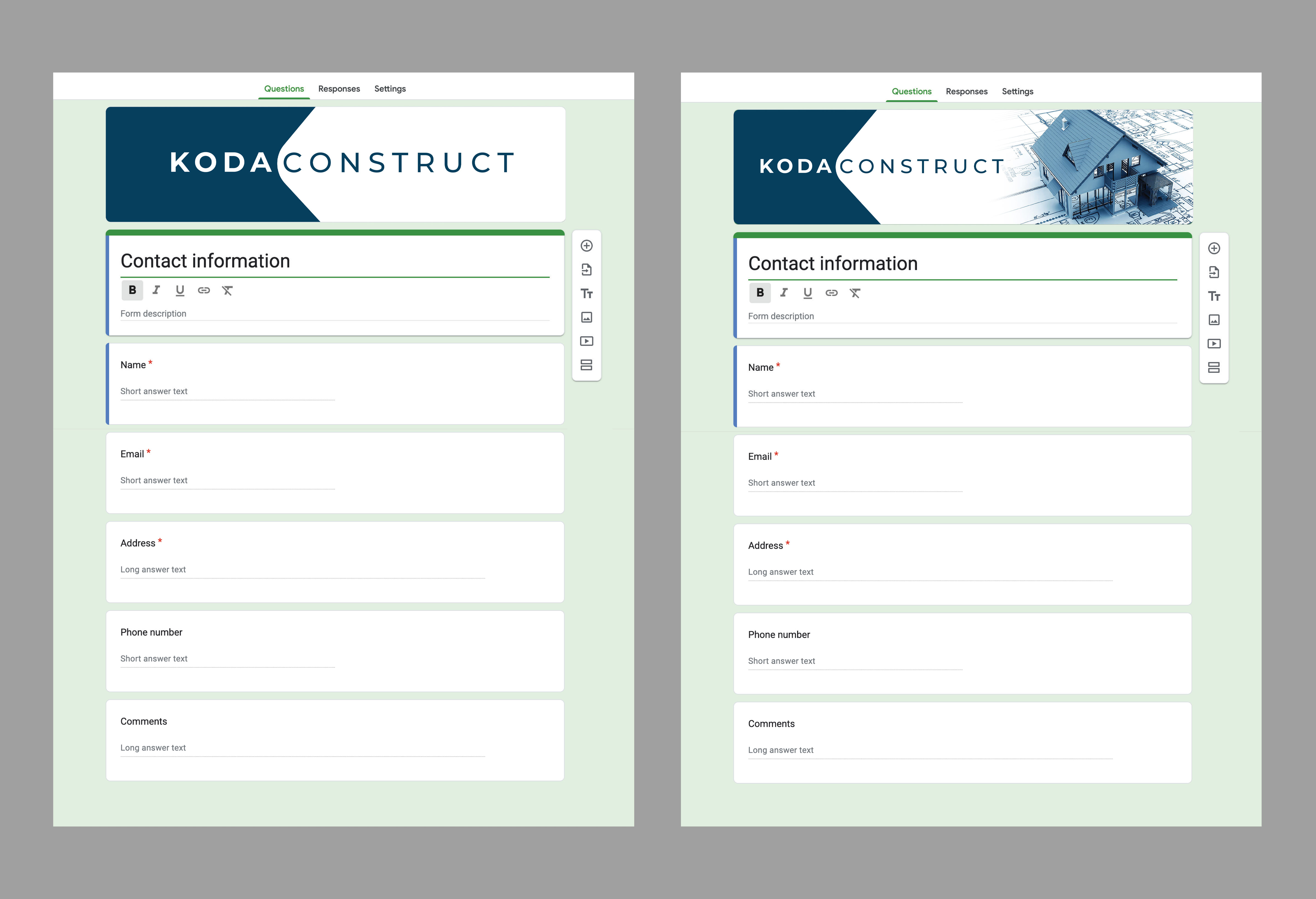 Graphic Design by Creative D2024 for Koda Construct | Design #34838924