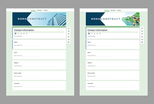 Diseño Gráfico por Creative D2024 para Koda Construct | Diseño: #34838925