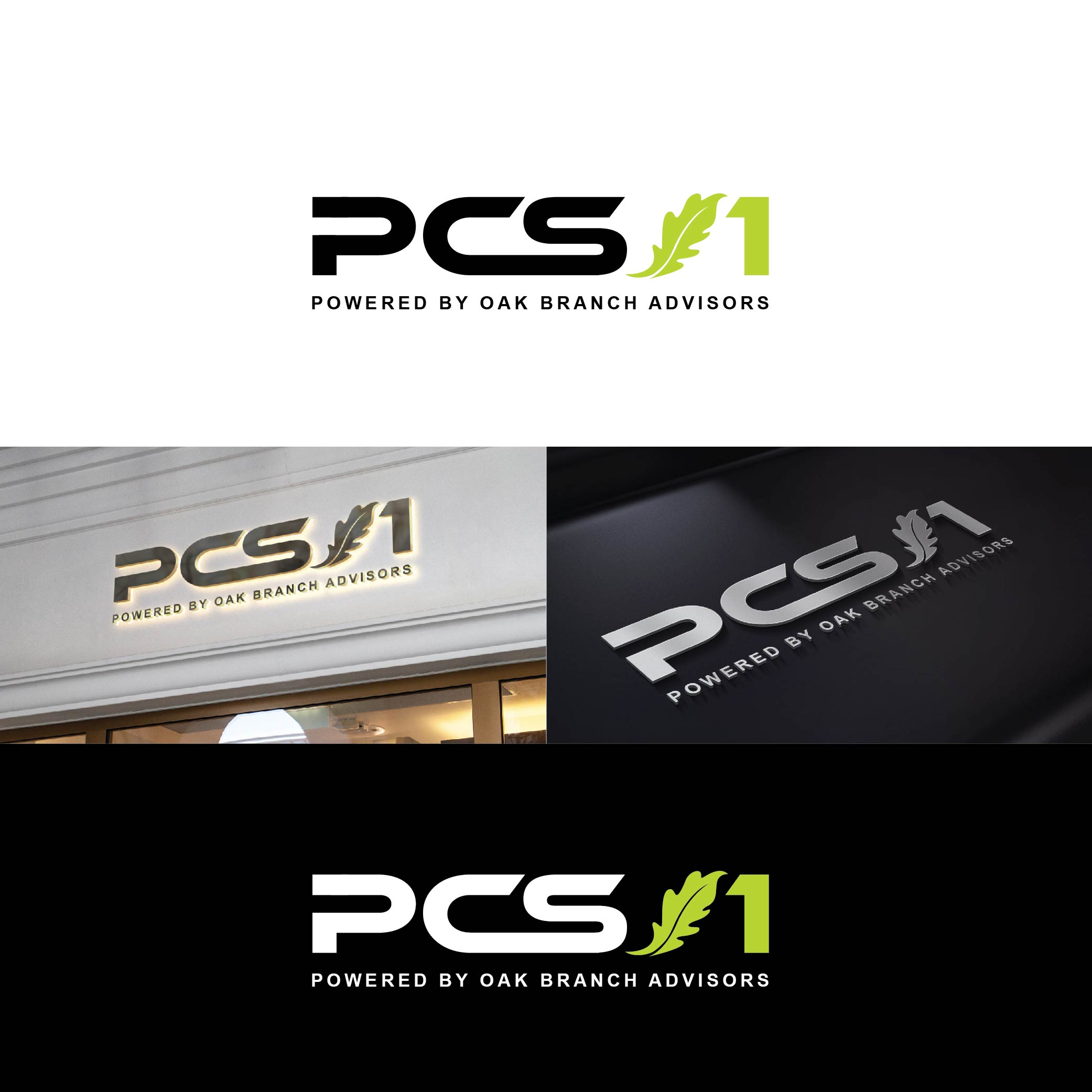 Logo Design by Arpigraphy for Oak Branch Advisors LLC | Design #34900204