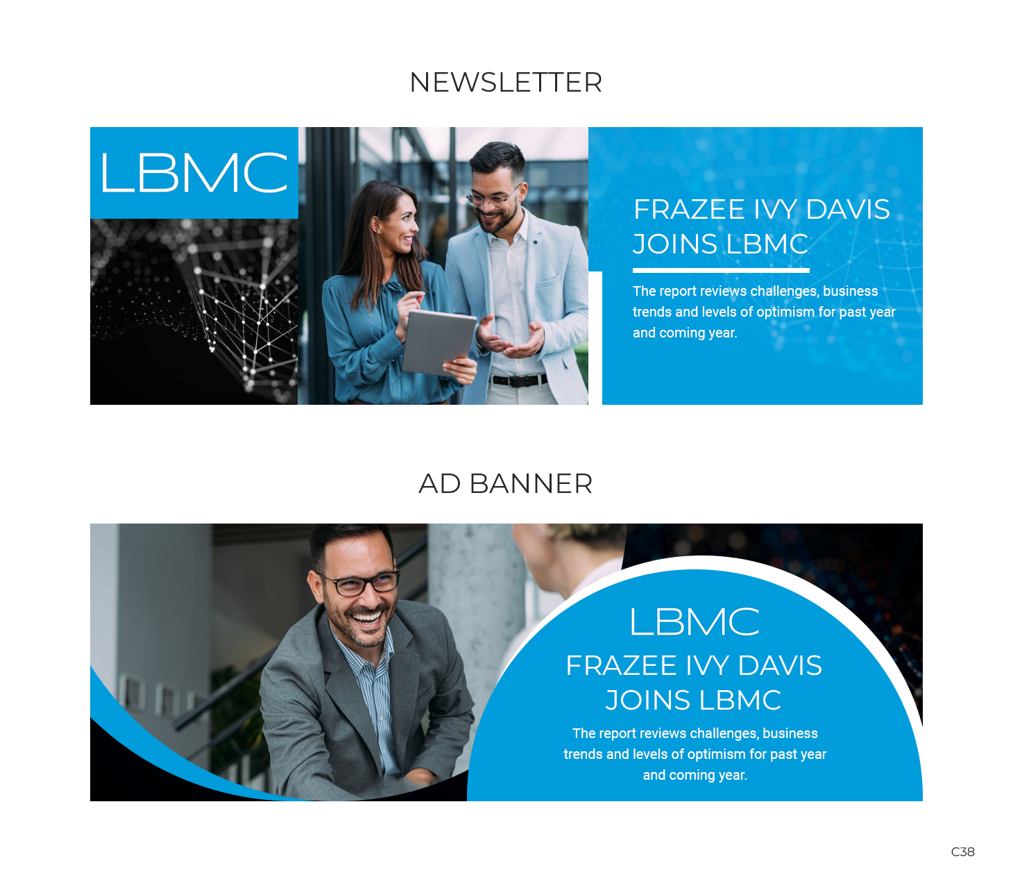 Newsletter Design by pb for this project | Design #34823409