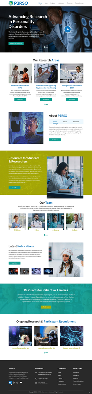 Web Design by pb for this project | Design: #34823456