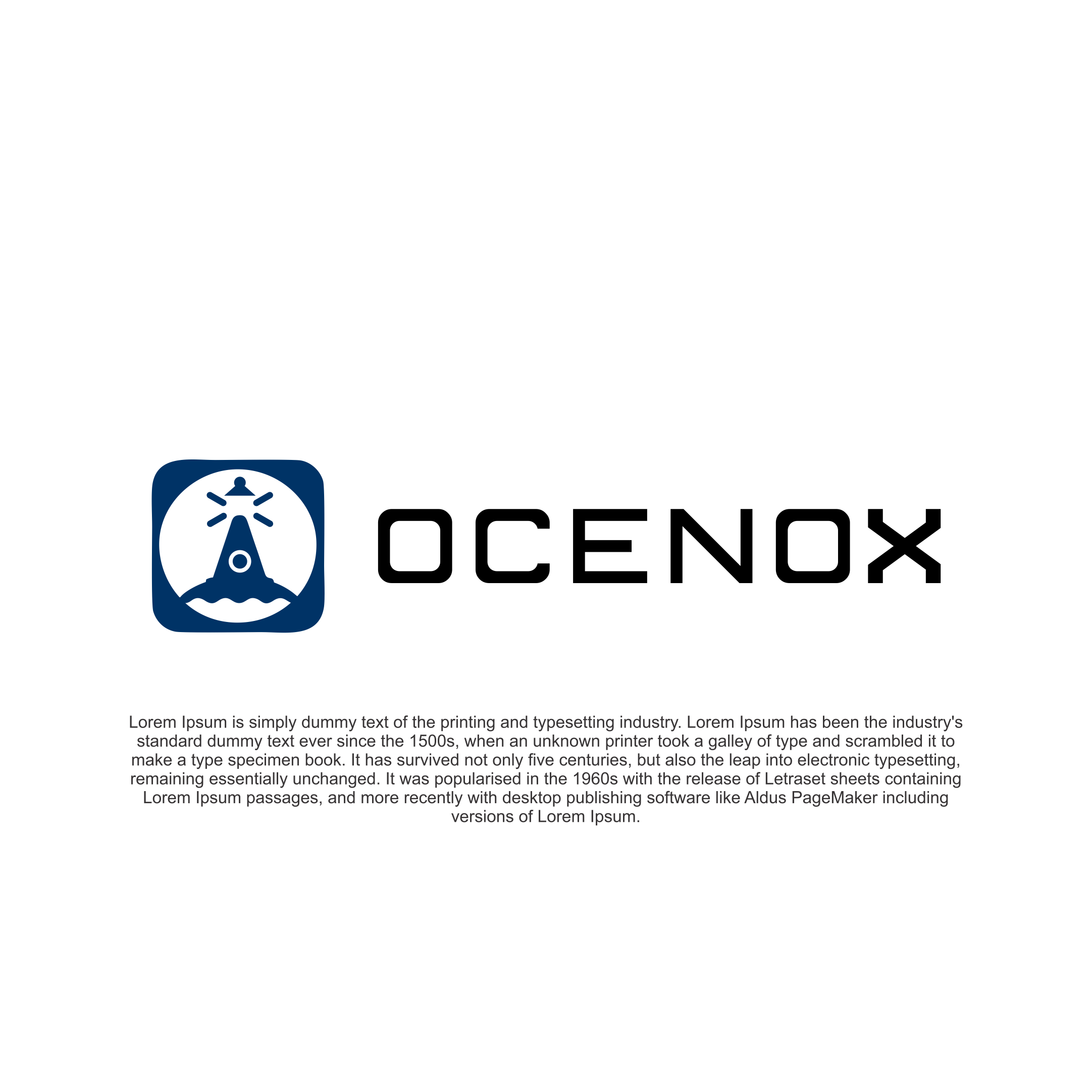 Diseño de Logo por diego costa para OCENOX LTD | Diseño #34819277
