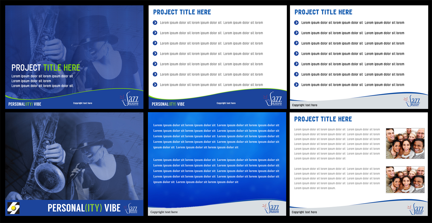 PowerPoint-Design von Best Design Hub für Jazz Business Consulting | Design #3112452