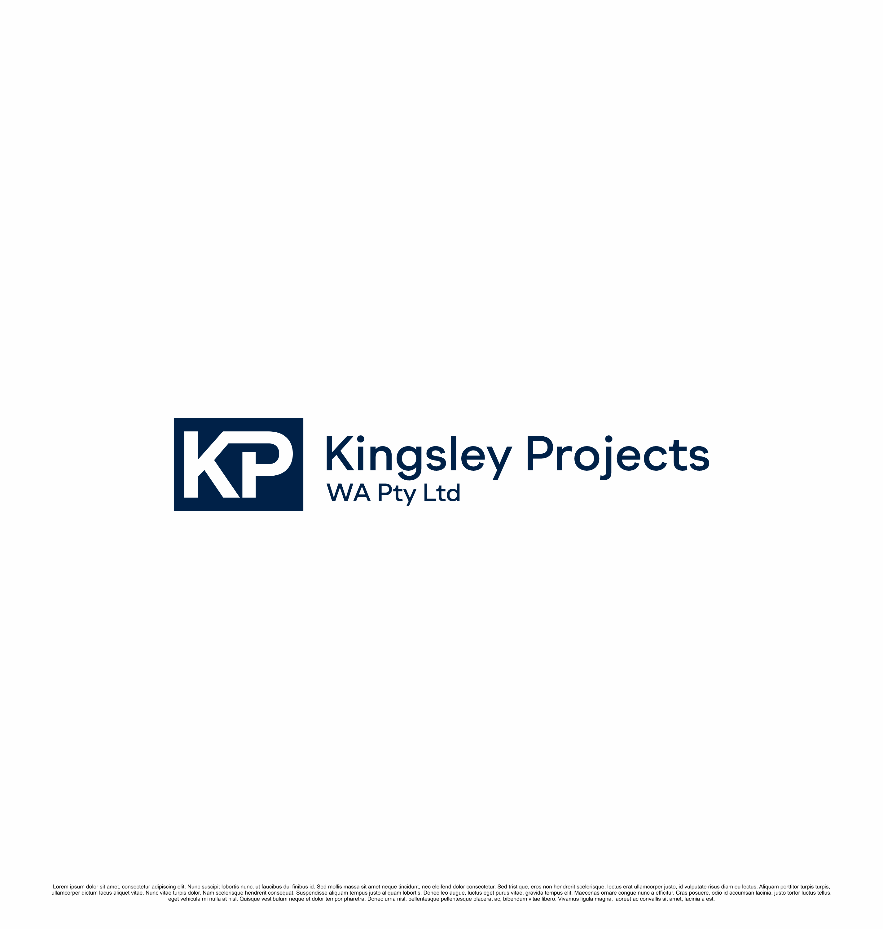 Diseño de Logo por saesean para Kingsley Projects WA Pty Ltd | Diseño #34822025