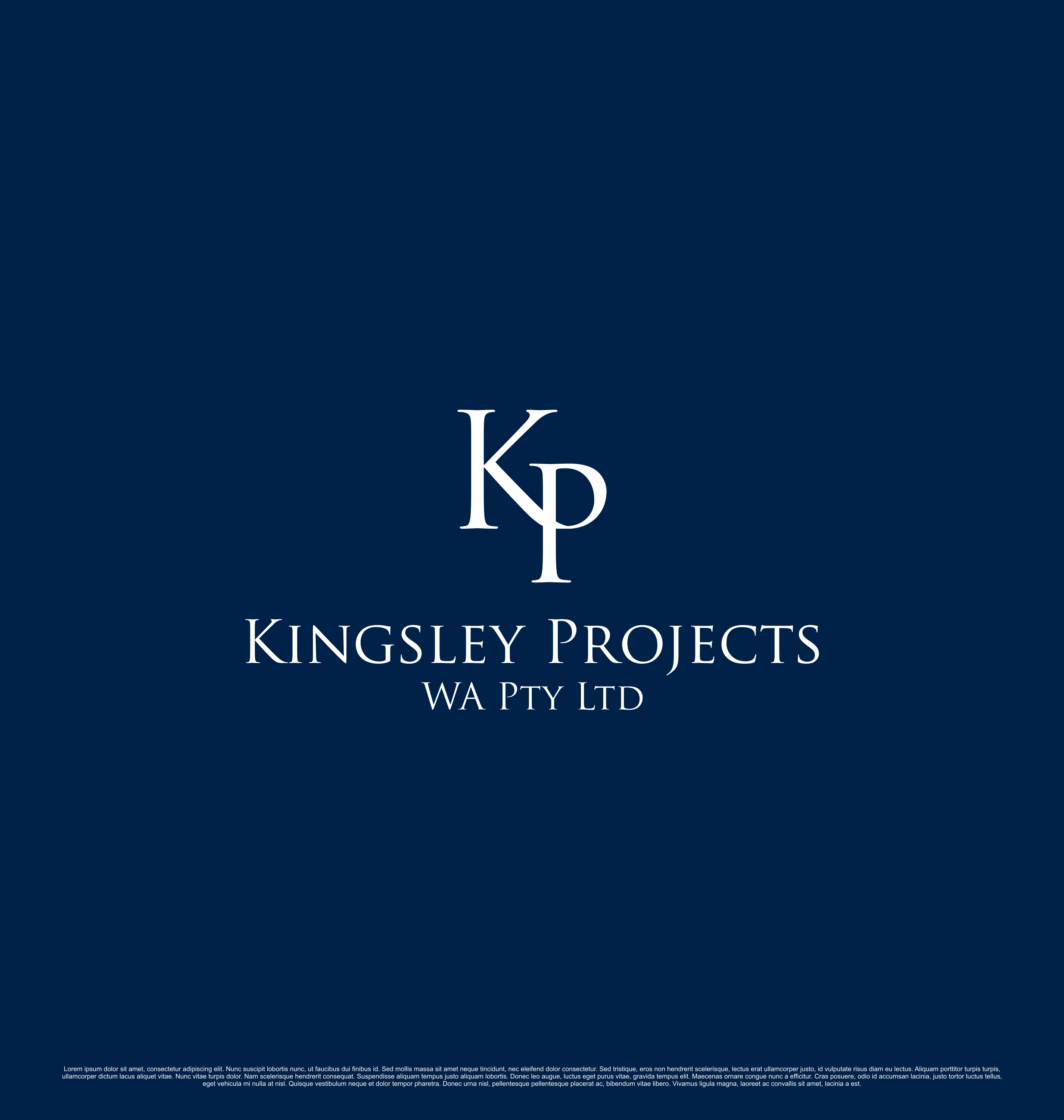 Diseño de Logo por saesean para Kingsley Projects WA Pty Ltd | Diseño #34822026