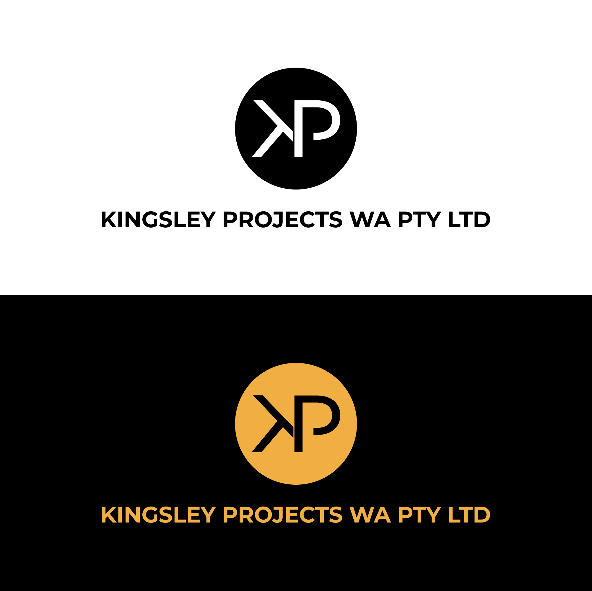 Logo Design by initials_MAN for Kingsley Projects WA Pty Ltd | Design #34818839