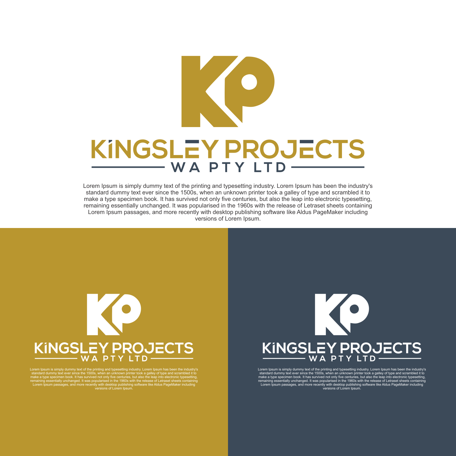 Diseño de Logo por diego costa para Kingsley Projects WA Pty Ltd | Diseño #34818960