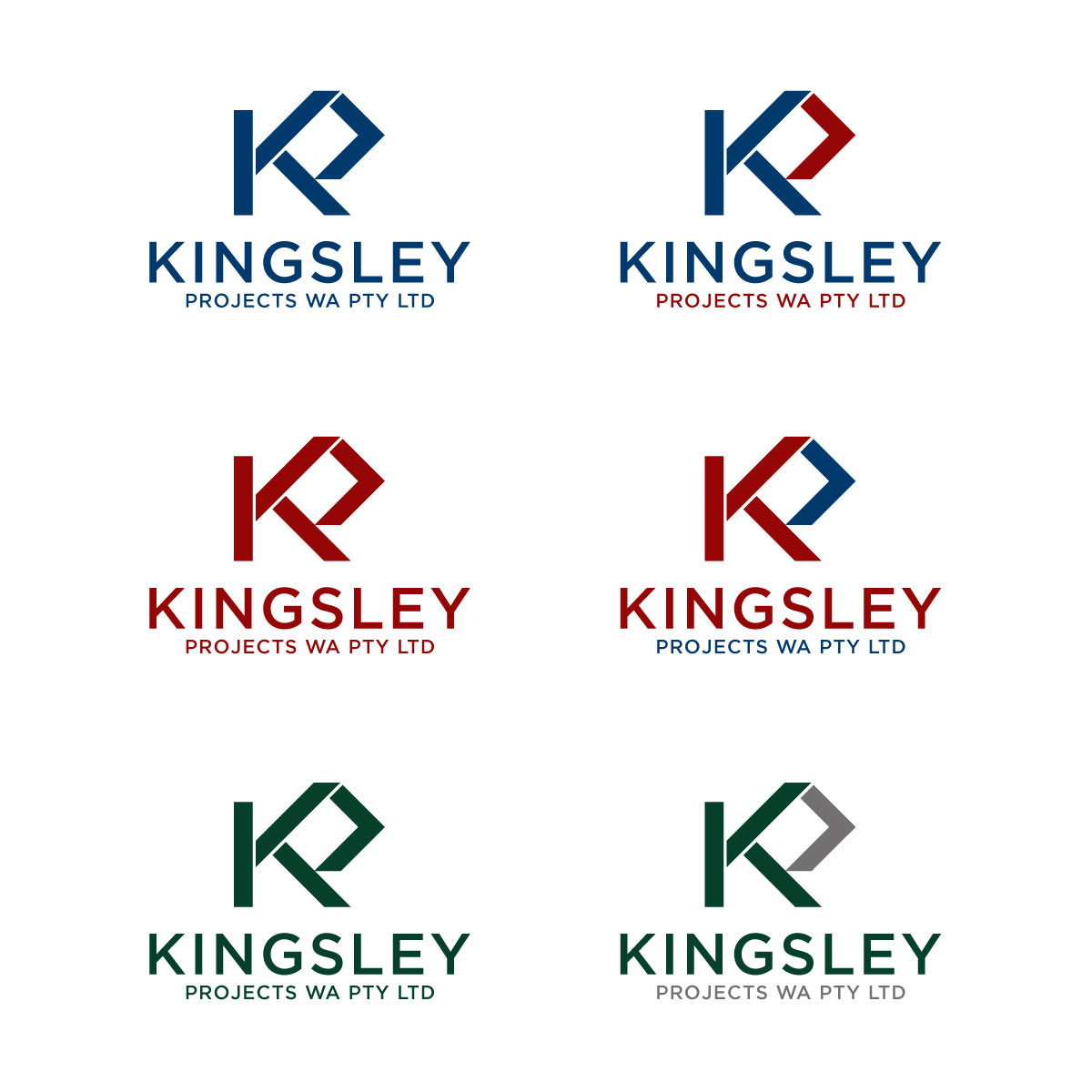Logo Design by Alex Henry for Kingsley Projects WA Pty Ltd | Design #34820553