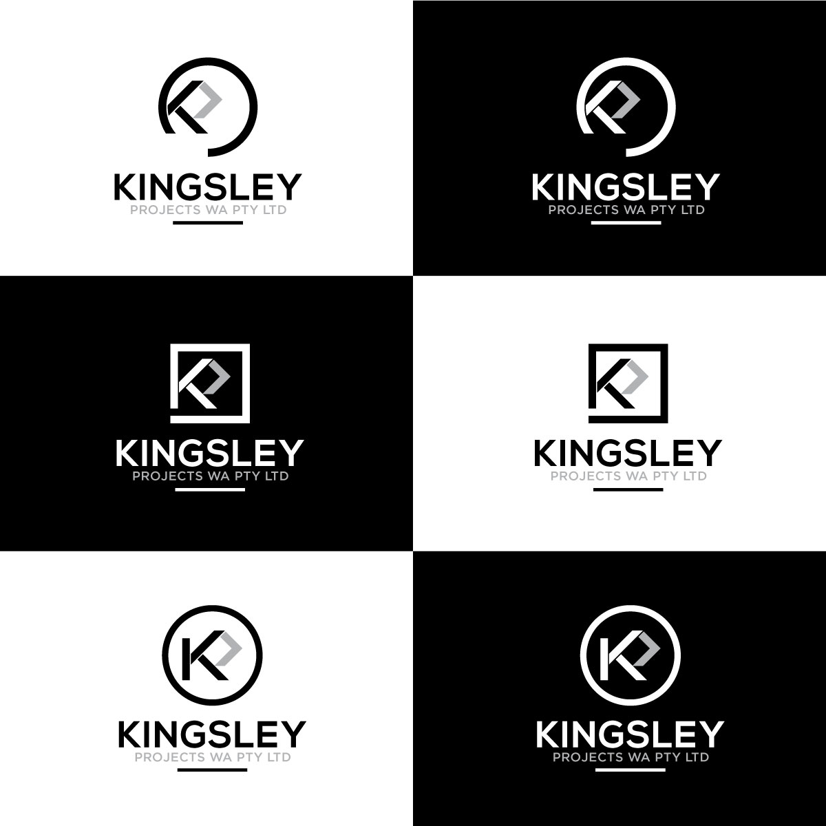 Logo Design by Alex Henry for Kingsley Projects WA Pty Ltd | Design #34827576