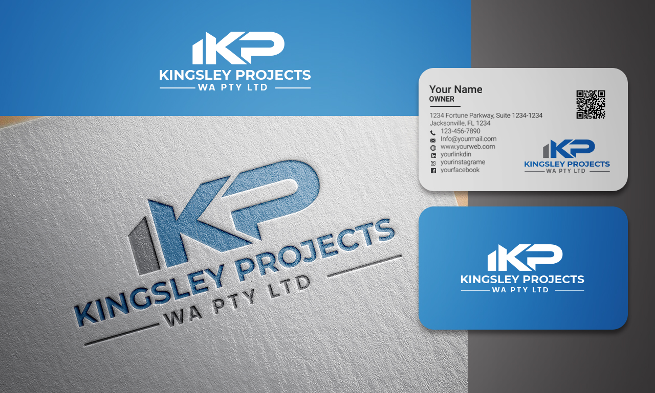 Logo Design by mallikage for Kingsley Projects WA Pty Ltd | Design #34819207
