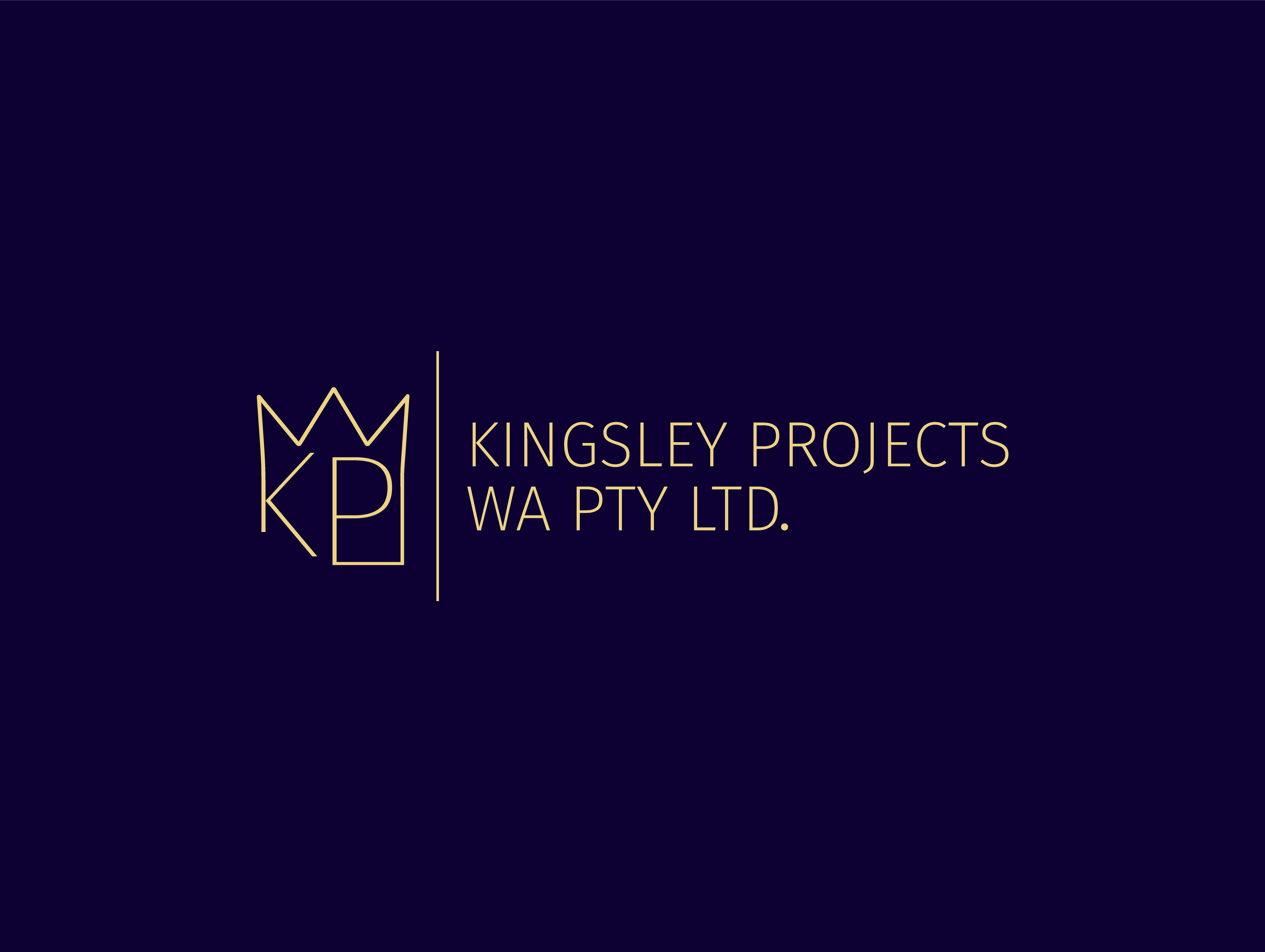 Logo Design by MOHAMMAD JISHAN  for Kingsley Projects WA Pty Ltd | Design #34821904