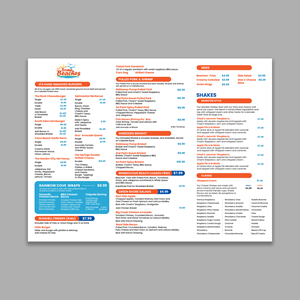 Diseño de Menú por debdesign para Chads | Diseño: #34821780