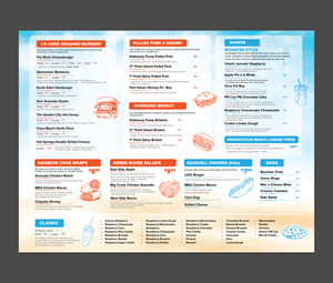 Menu Design by vcreatived