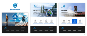 Web Design by pb for Solar Wash Holdings Pty Ltd | Design: #34830569
