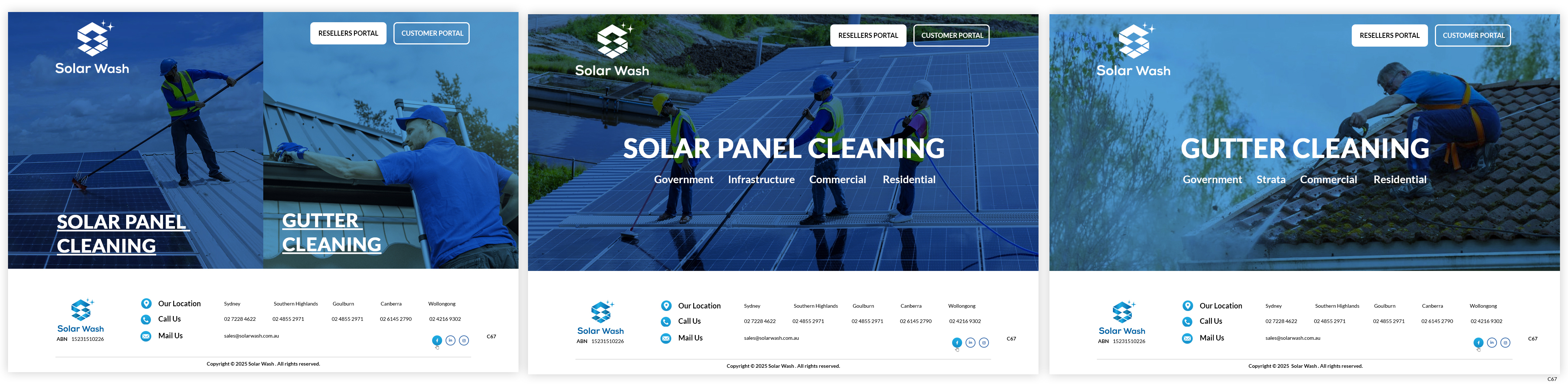 Web-Design von pb für Solar Wash Holdings Pty Ltd | Design #34830580